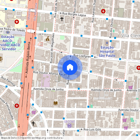Rua Doutor Bacelar, 683, Saúde, São Paulo - SP, 04026-002, Brazil
