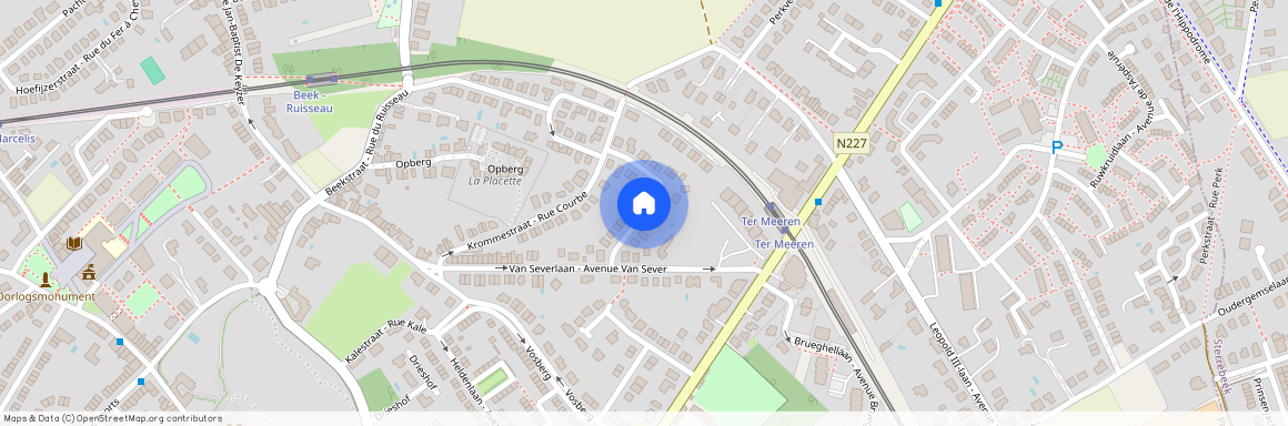 Avenue des Rossignols, 1970, Wezembeek-Oppem