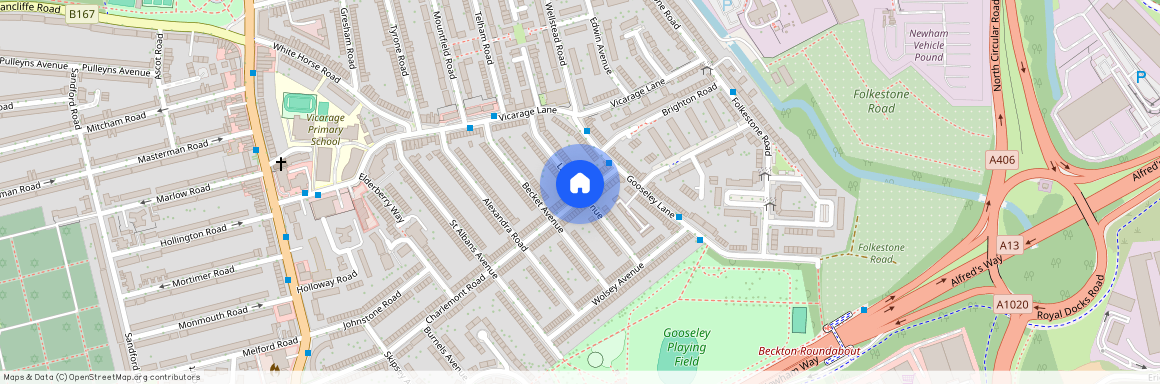 Langton Avenue, London, E6, East London