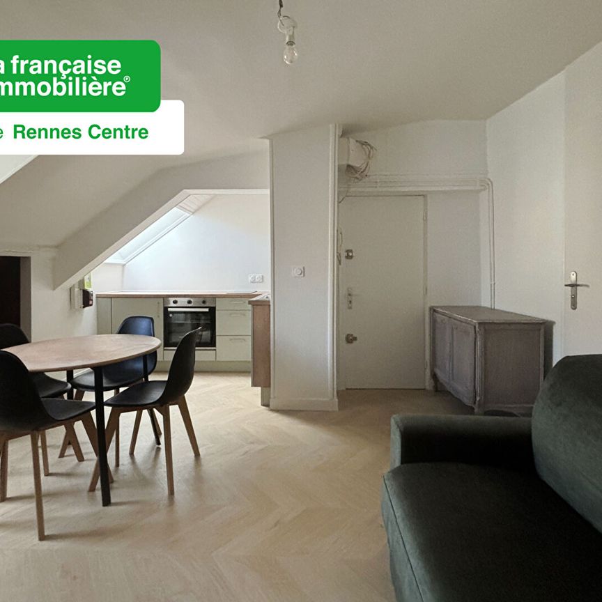 Appartement Rennes Centre-ville – Mail François Mitterrand – Studio Meublé – 21.02m² - Photo 1