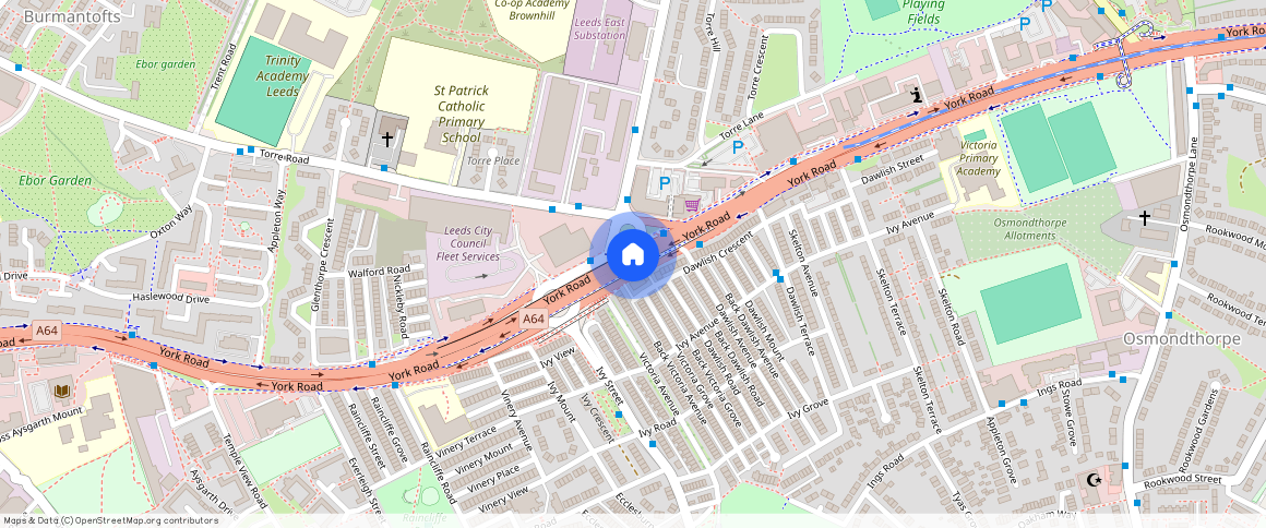 York Road, Leeds, LS9