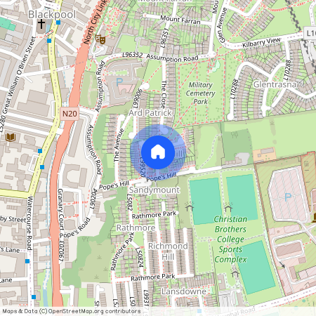 Pope`s Hill, Pope`s Road, Cork