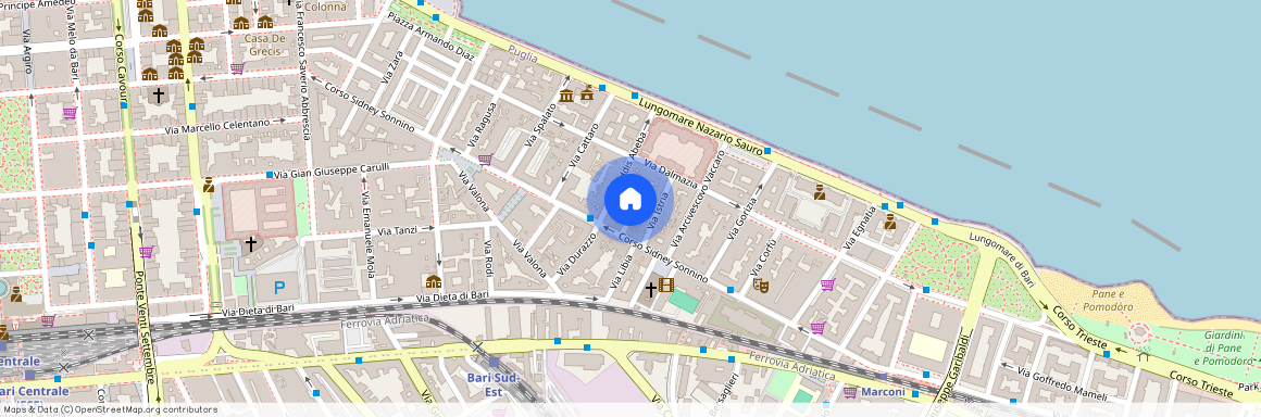 Via Somalia, 70121 Bari BA, Italy