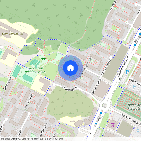 Backa, Göteborg, Västra Götaland, Baron Rogers Gata 14