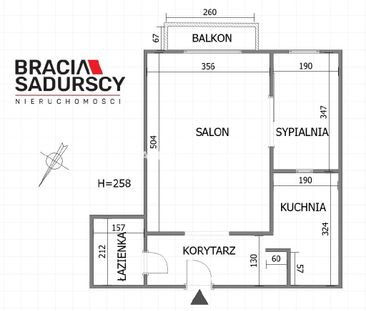 Mieszkanie Kraków Grzegórzki powierzchnia 40.0 m² C206-WM-92234 - Zdjęcie 4