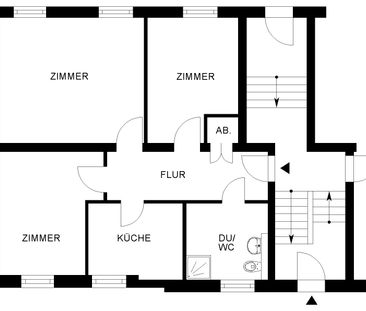 Zentrale Wohnung im Erdgeschoss // EG links - Photo 4