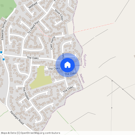 The Oaks, Quakers Yard, Treharris, CF46