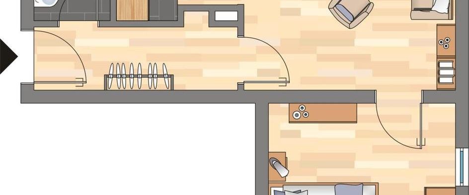 2-Zimmer-Wohnung in Oberhausen - Foto 1