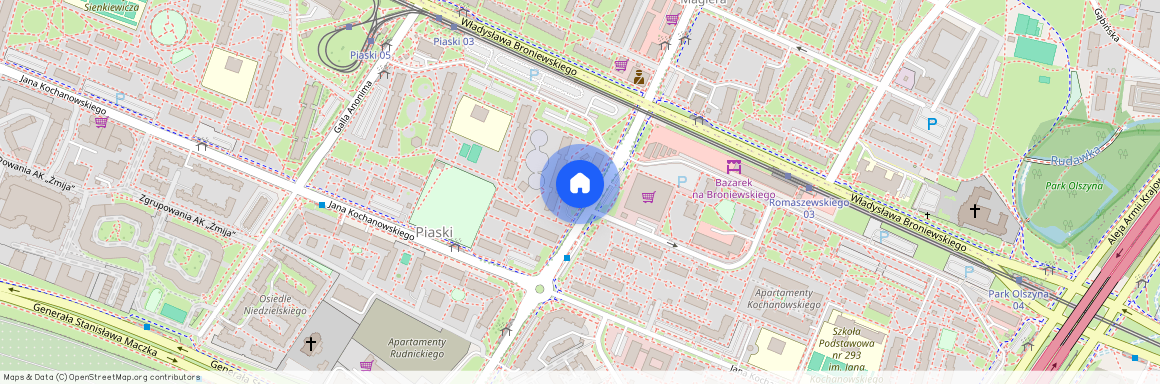 Piaski, Ul. Broniewskiego, Piaski, Bielany, Warszawa, mazowieckie