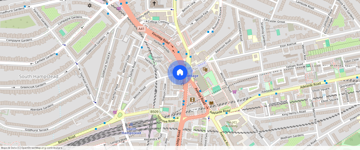 Finchley Road, Swiss Cottage, NW3