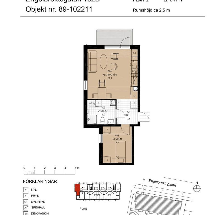 Engelbrektsgatan 102 B, Trelleborg Öster - Photo 1