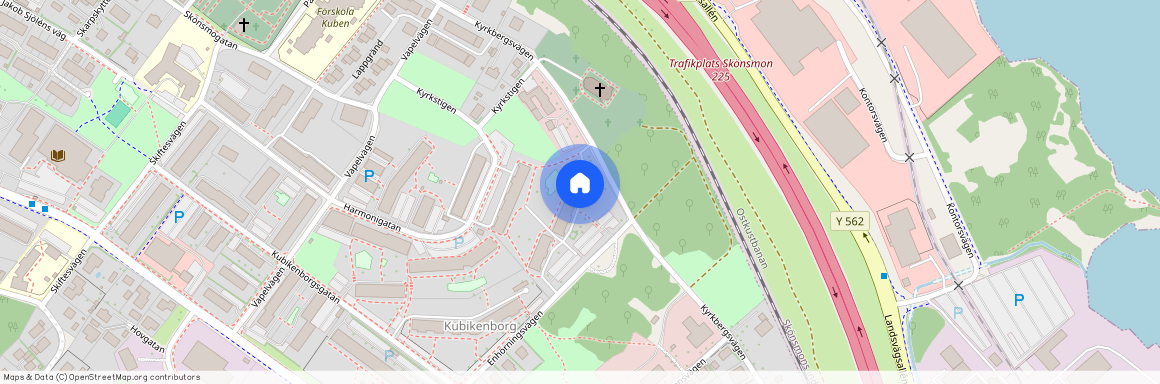 Skönsmon, Sundsvall, Västernorrland, Kyrkbergsvägen 20B