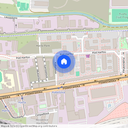 Pod Harfou, Praha 9 - Vysočany