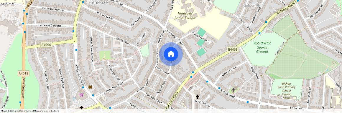 Russell Grove (F1), Flat 1, Westbury Park, Bristol, BS6