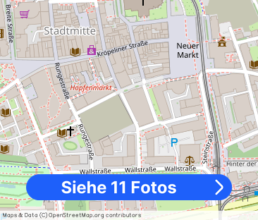 Großzügige 2-Zimmer Wohnung in Rostocker Innenstadt - mit Einbauküche - Foto 1