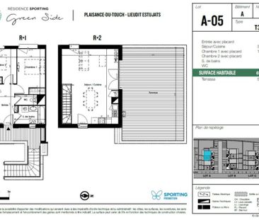 Appartement 3 pièces – 67 m² - Photo 1