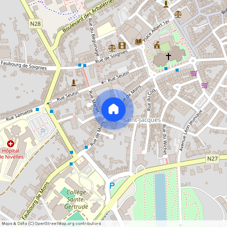 Rue de Mons, 41, 3, 1400, Nivelles