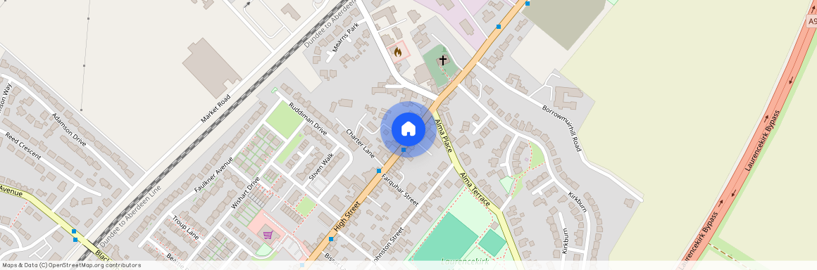 High Street, Laurencekirk, AB30 1AB, Laurencekirk