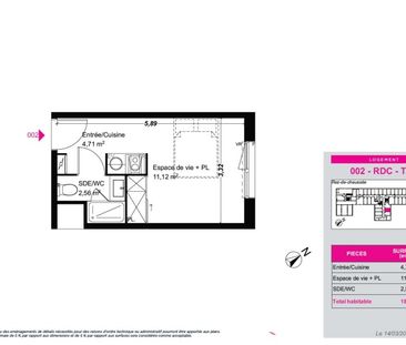 Location Appartement 1 pièce 18m² FRANQUEVILLE ST PIERRE 76520 - Photo 4