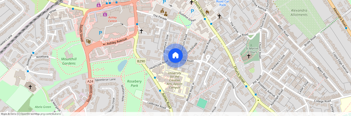 Heathcote Road, Epsom, Surrey, KT18