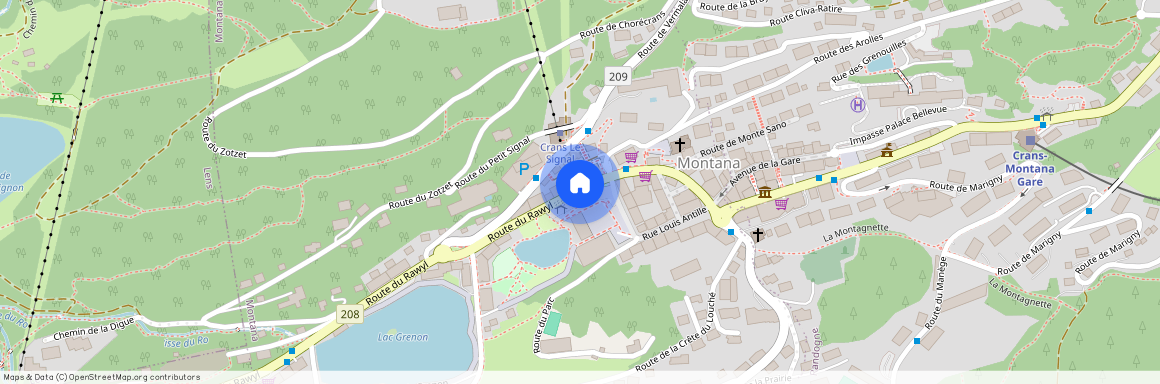 Centre, Lac Grenon, 3963 Crans-Montana