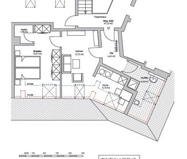 ERSTBEZUG NACH SANIERUNG + EUTRITZSCH + 2 RAUM + DACHGESCHOSS + AB ... - Foto 3