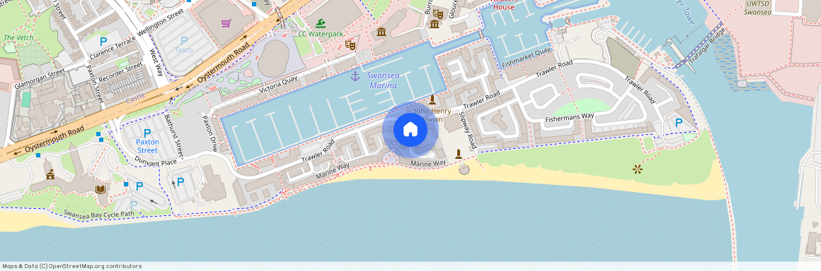 Nautilus House, Goose Island, Maritime Quarter, Swansea, SA1