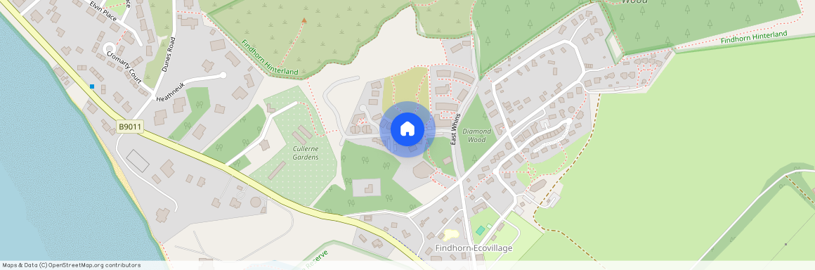 West Whins The Park, Findhorn