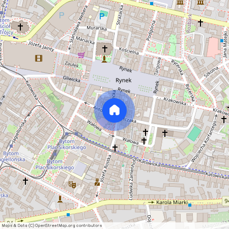 ul. Antoniego Józefczaka, Śródmieście, Bytom, śląskie