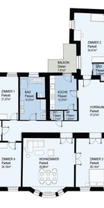 ERSTBEZUG NACH SANIERUNG | BALKONTRAUM | EXKLUSIVE ALTBAUWOHNUNG | HELLE 5 ZIMMER | TOPLAGE - Photo 4