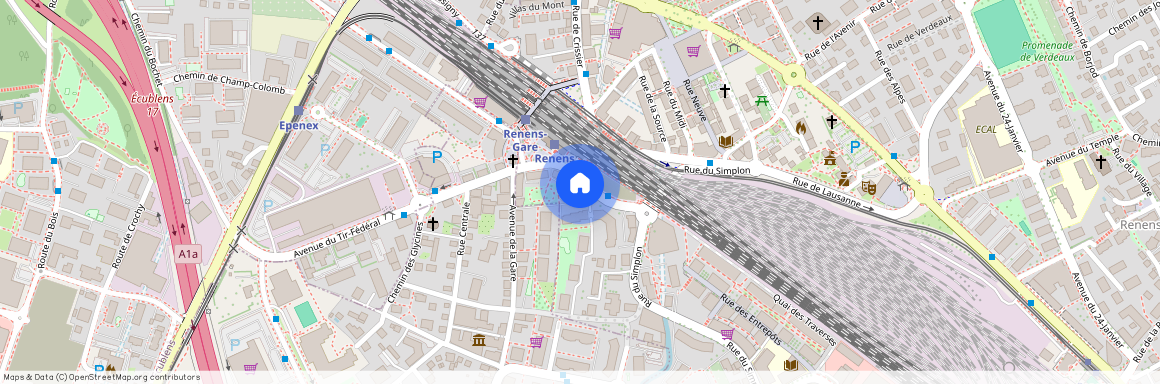 Place de la Gare 8b, 1020 Renens