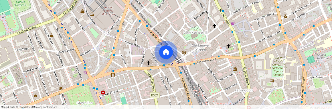 Farringdon Road, (PK469), Farringdon, EC1R