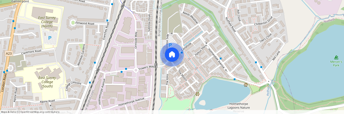 Canalside, Redhill, Surrey, RH1 2NH