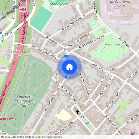 Rue de Bethléem, 148 / b, 6000, Charleroi