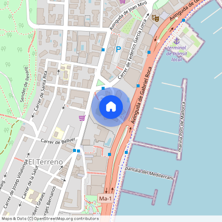 Carrer de lAigua Dolça, 1, Ponent, 07014 Palma, Illes Balears, Spain, Palma de Mallorca, Balearic Islands 07014, Palma-De-Mallorca