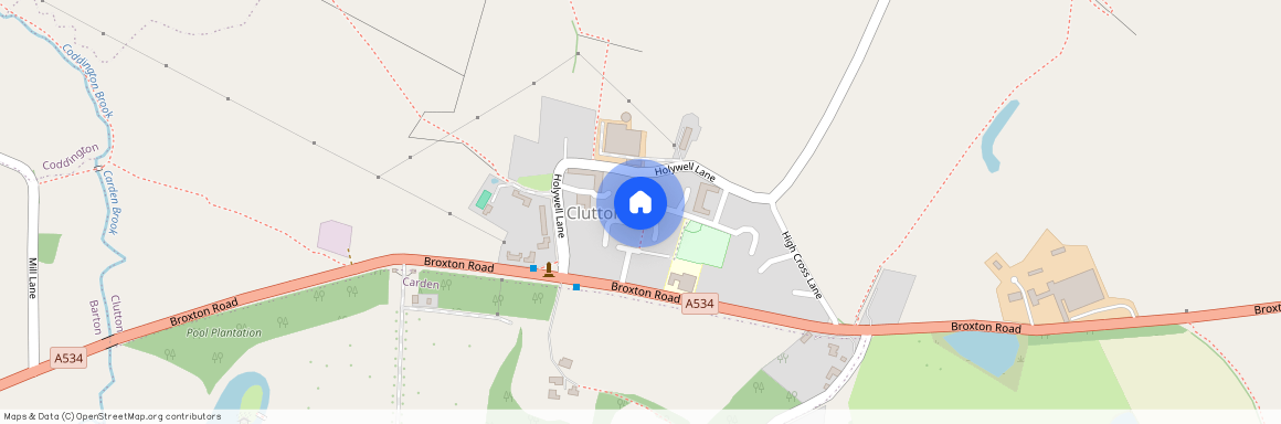 Barnaby Chase, Clutton