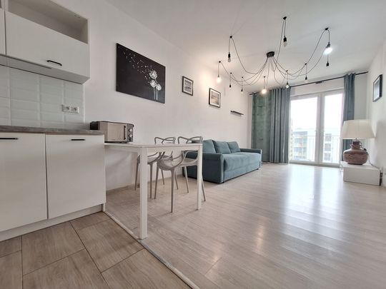 (Symbol 434325) MIESZKANIE na WYNAJEMSzczecin, Warszewo Wynajmę jasne 2 pokoje z balkonem, 2018 r, winda - Photo 1