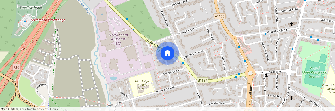 Waterfall Close, Hertford Road, Hoddesdon, Herts