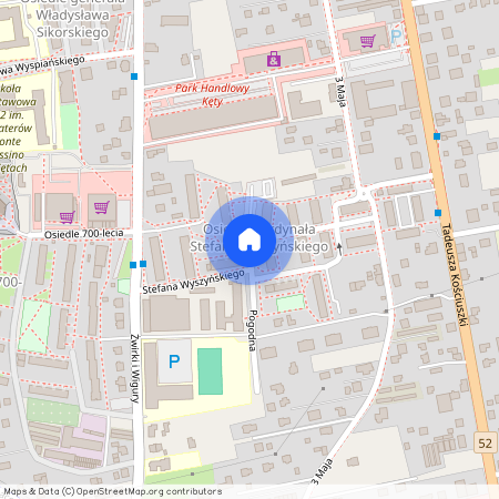 os. kard. Stefana Wyszyńskiego, Kęty, Kęty, oświęcimski, małopolskie