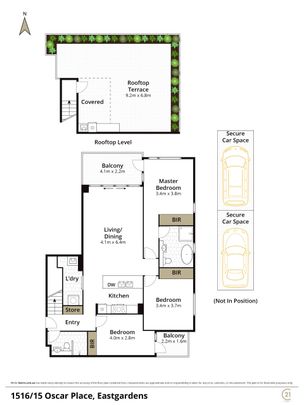 Bright & Spacious Penthouse Apartment with Private Rooftop & Bbq Area - Photo 1