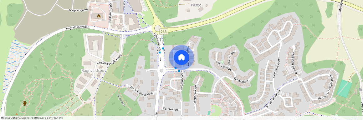 Hagtornsvägen, Sigtuna