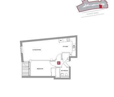 1 Bed Flat, Xchange Point, N7 - Photo 1