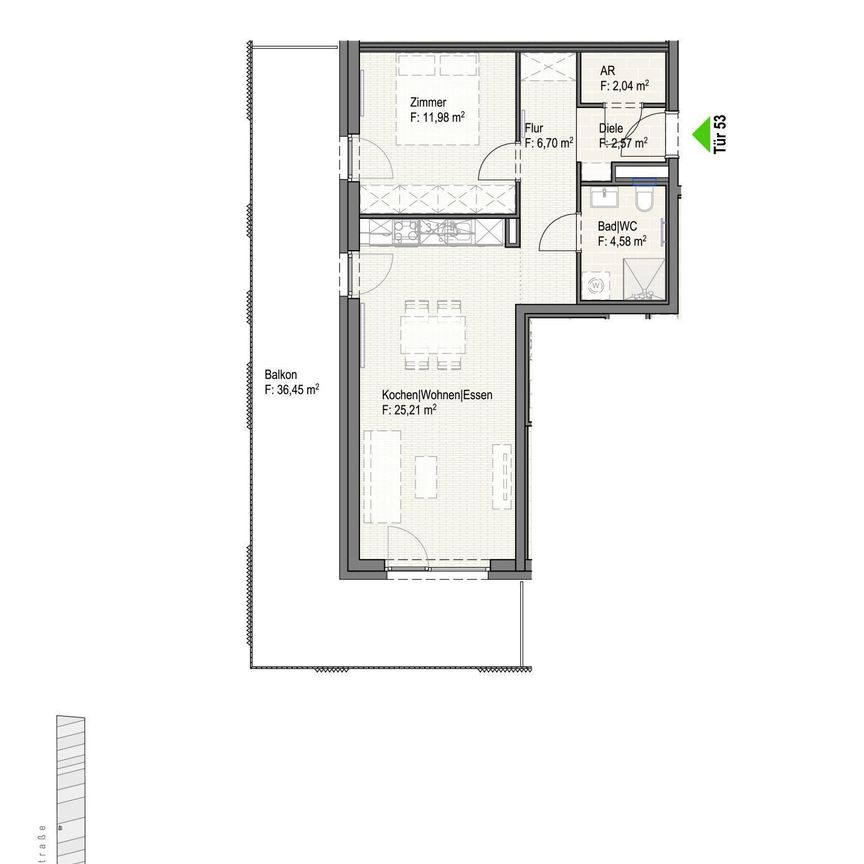 2-Zimmer-Wohnung mit Balkon im Reininghauspark - Provisionsfrei! - Photo 2