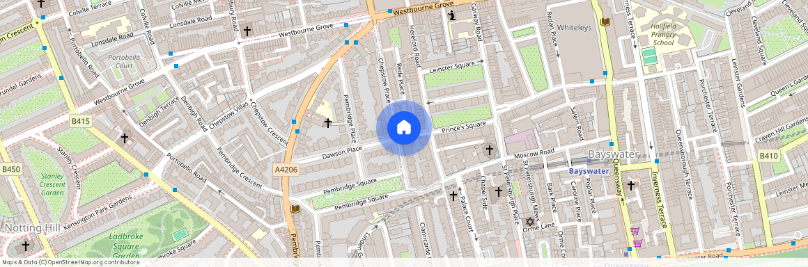 Chepstow Place, Notting Hill, London W2