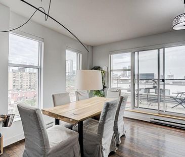 Penthouse entièrement meublé avec magnifique vue a Louer a Griffintown - Photo 1