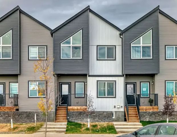 Brand New Townhome 4-Bed, 3-Bath Home with Garage in Cornerbrook NE Calgary | 1395 Cornerstone Boulevard Northeast, Calgary - Photo 1