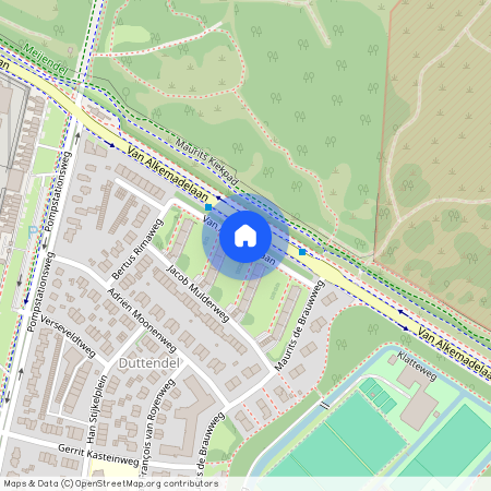 Duttendel, 2597 BJ, Van Alkemadelaan, Den Haag