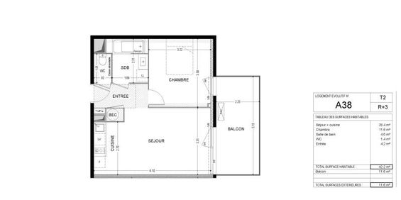 Location Appartement 2 pièces 42m² AGDE 34300 - Photo 3