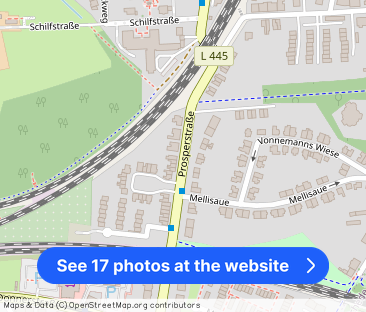 Tolle 58 qm teilmöblierte 2,5 Raum Wohnung 2.OG im ruhigen gepflegt... - Photo 1