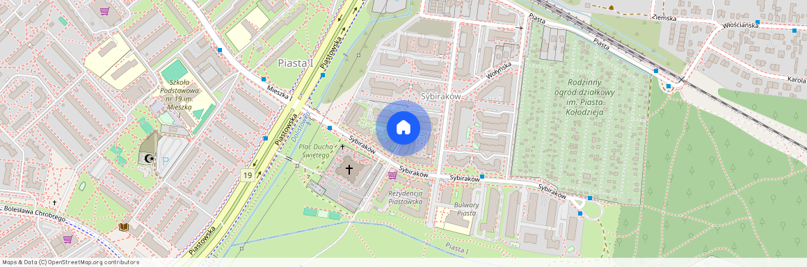 ul. Sybiraków, Piasta I, Białystok, podlaskie